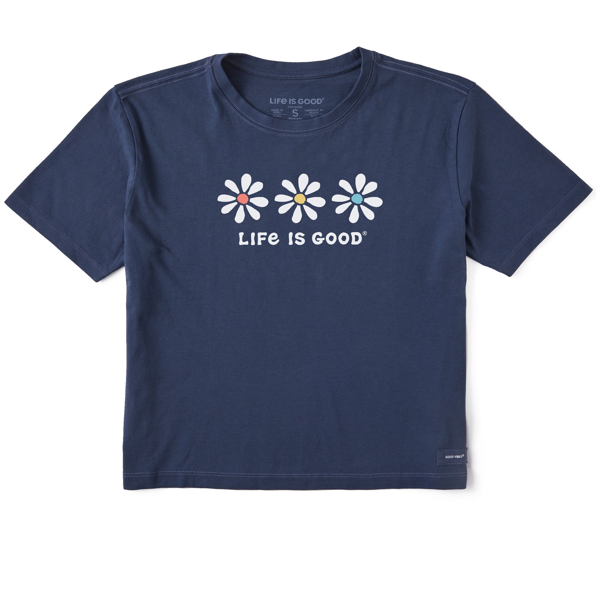 3 Daisies Boxy Tee